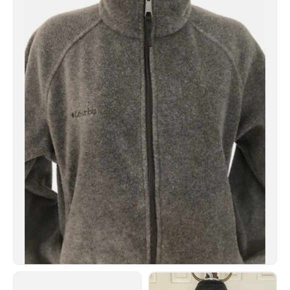 Columbia Jackets & Blazers - Columbia Gray Full-Zip Fleece Jacket